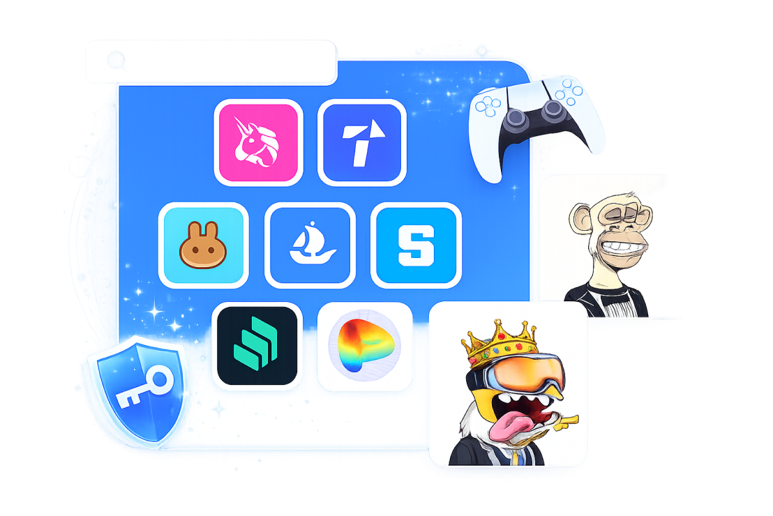 DApp Store Illustration